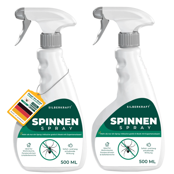 Spinnenspray Mehrfachpack – Vorratspack zur langfristigen Spinnenbekämpfung