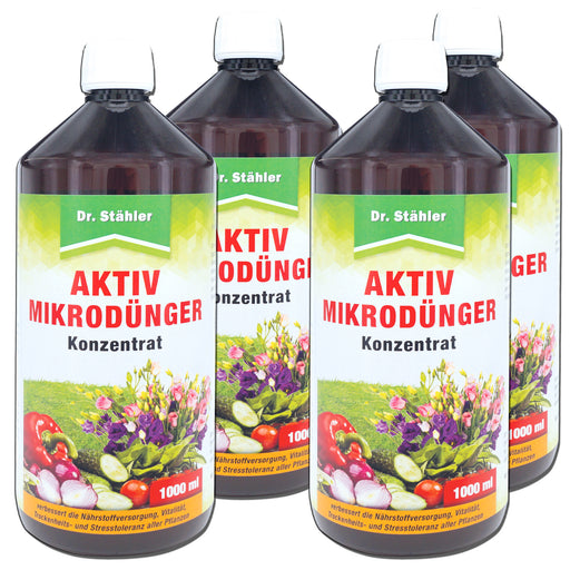 Aktiv Mikrodünger Konzentrat -  Organischer NK-Dünger, flüssig - Silberkraft