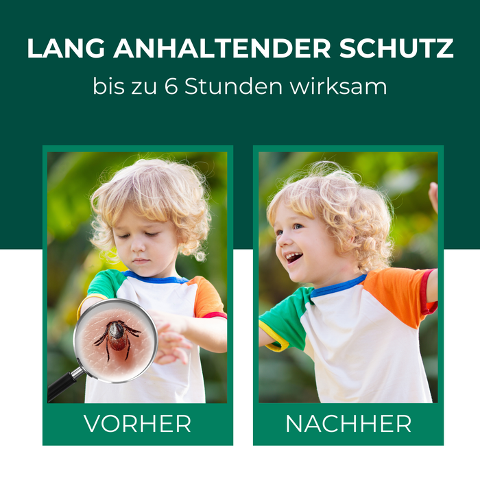 Zeckenspray Zeckenschutz - Anti Zecken Spray - Silberkraft