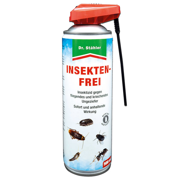 Effektives Insekten-Frei-Spray: Sofortwirkendes Universal-Insektizid gegen fliegende und kriechende Insekten im Haus - Silberkraft
