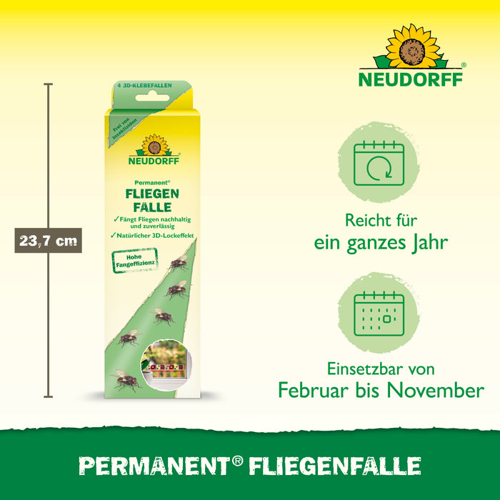 Neudorff Permanent FliegenFalle - Silberkraft