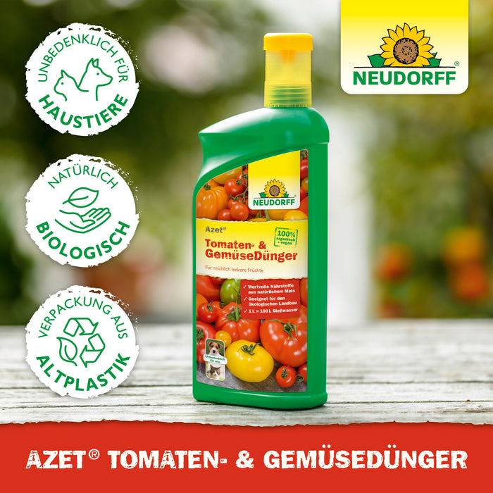 Neudorff Azet Tomaten- und Gemüse Dünger - Silberkraft