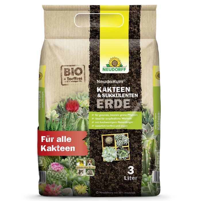 Neudorff NeudoHum Kakteen- & SukkulentenErde - Silberkraft