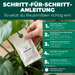 Schritt-für-Schritt-Anleitung zur Anwendung der Raubmilben an der Zimmerpflanze gegen Thripse