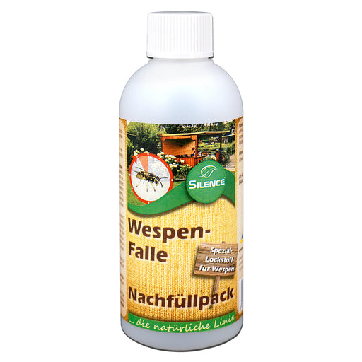 Nachfüllpack Silence Wespenfalle: Wirksamer Schutz vor lästigen Wespen - Silberkraft