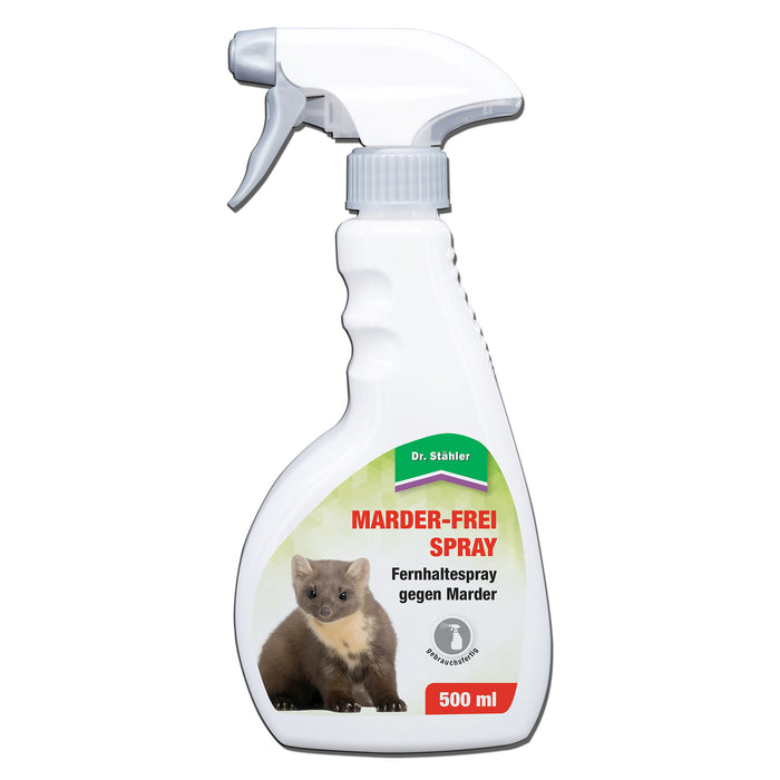 Marder-Frei Spray: Hochwirksamer Marderschutz für Haus und Auto - Silberkraft