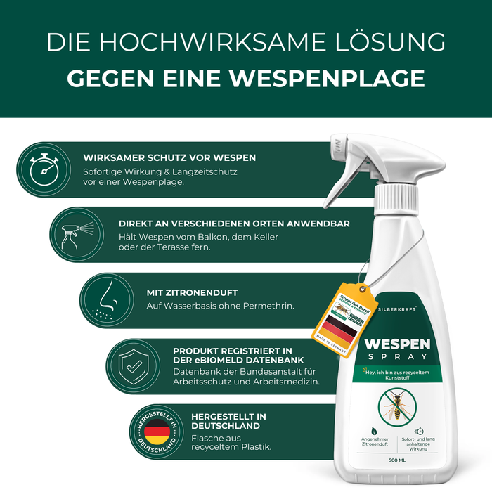 Wespenspray - Silberkraft