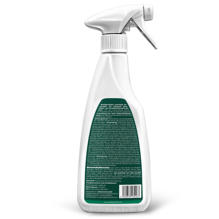 Spinnenspray - Anti Spinnen Mittel - Silberkraft