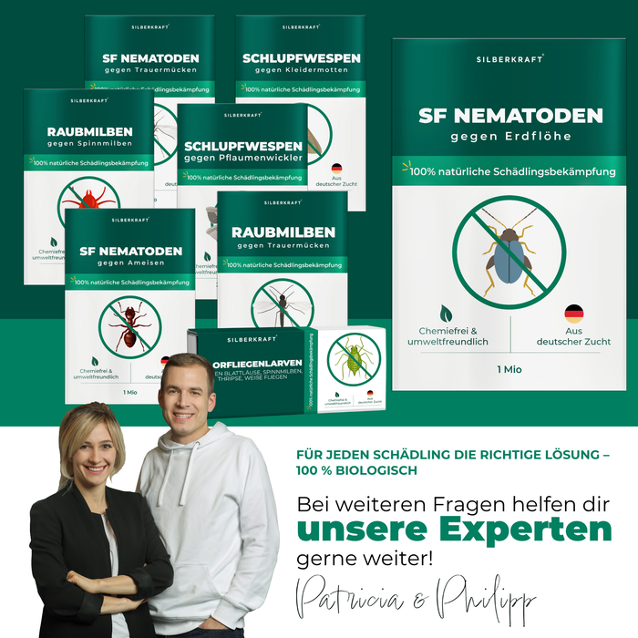 SF Nematoden gegen Erdflöhe - Silberkraft