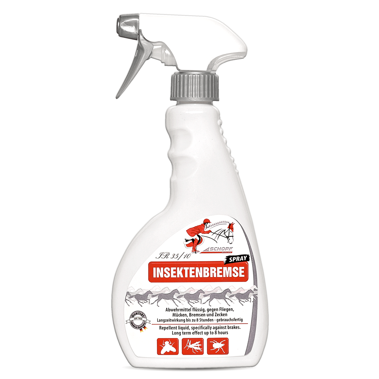 Insekten-Abwehrspray für Pferde: Effektiver Schutz vor Mücken, Bremsen und Zecken - Silberkraft