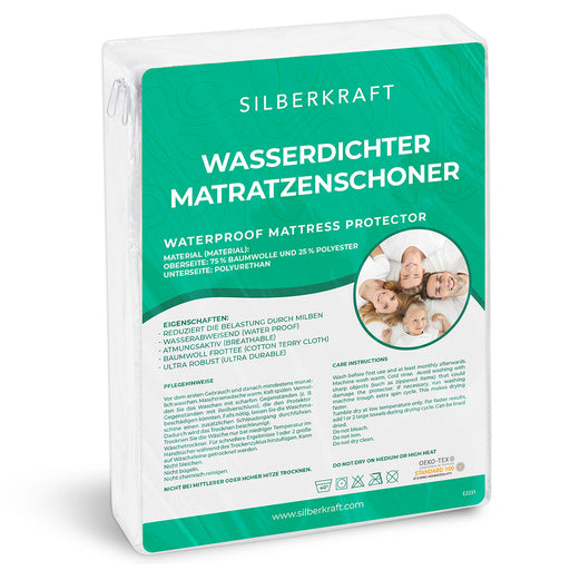 Matratzenbezug Anti-Milben Encasing Bettwäsche - Silberkraft