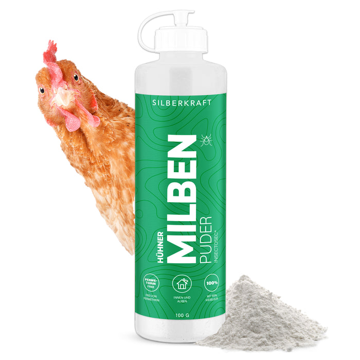 Milbenpuder Hühner - Silberkraft