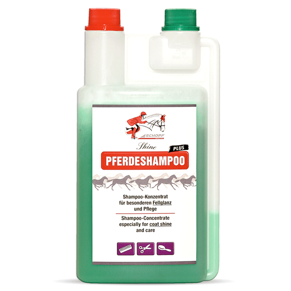 Pferdeshampoo Plus: für gesundes und glänzendes Pferdefell - Silberkraft