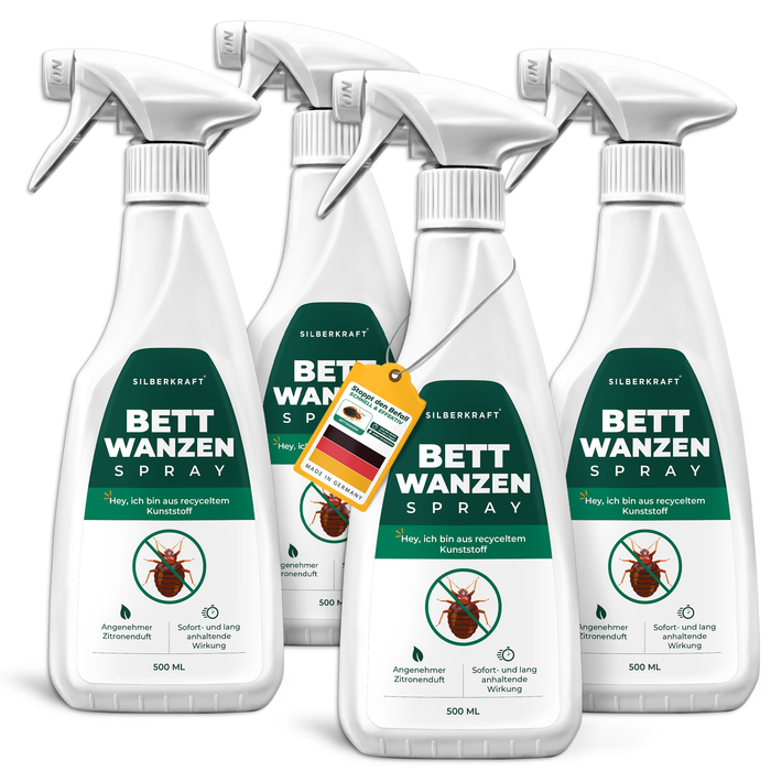 Anti Bettwanzen Spray - Bettwanzenspray - Silberkraft