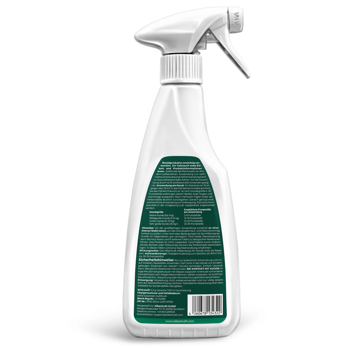 Milbenspray für Hunde - Silberkraft