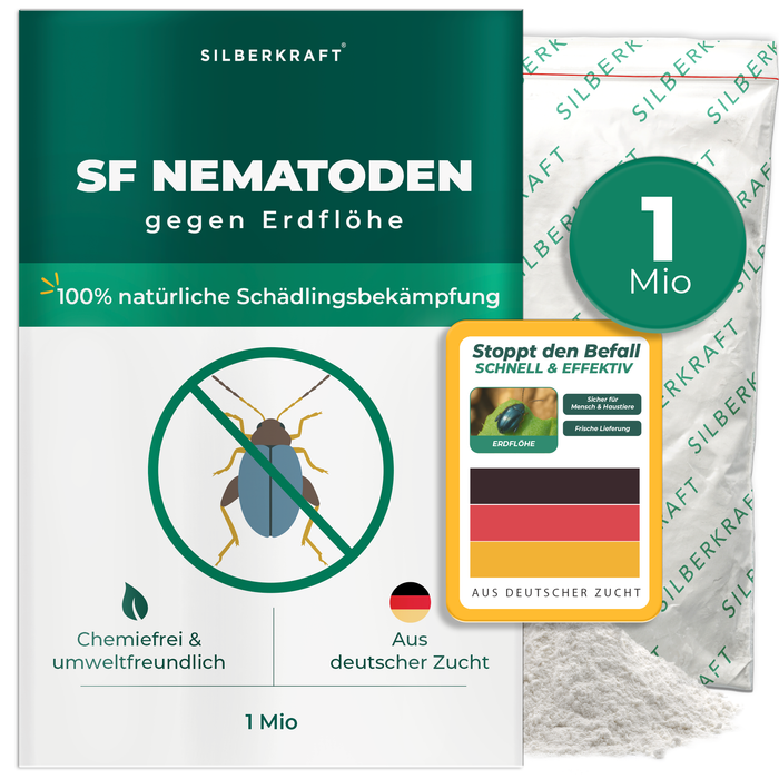 SF Nematoden gegen Erdflöhe - Silberkraft