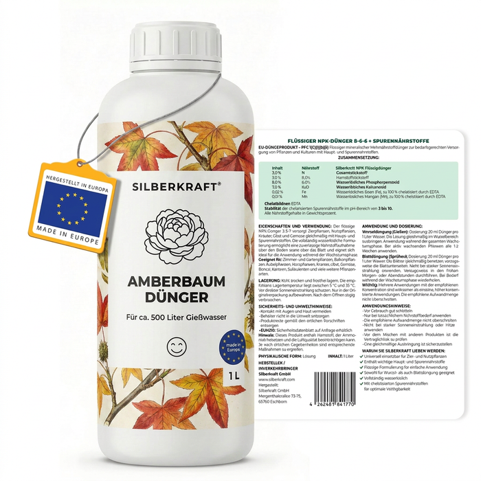 Amberbaum-Dünger - back