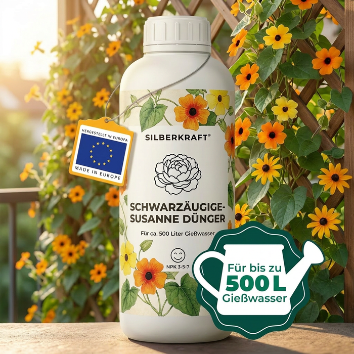 Schwarzäugige-Susanne-Dünger - garden