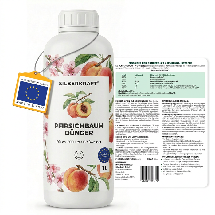 Pfirsichbaum-Dünger - back