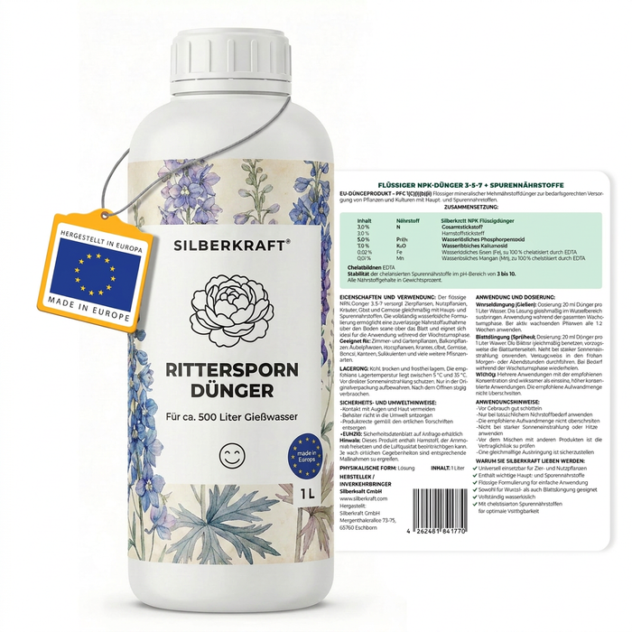 Rittersporn-Dünger - back