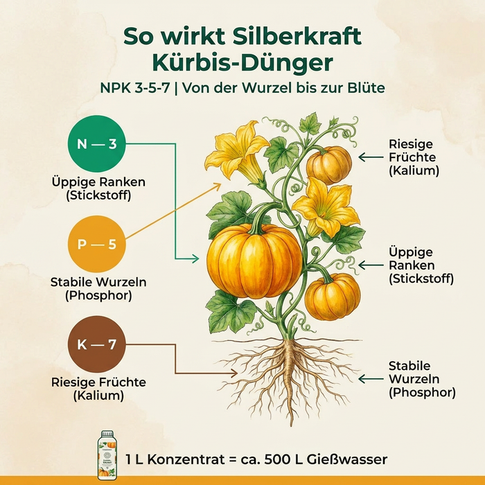Kürbis-Dünger - info