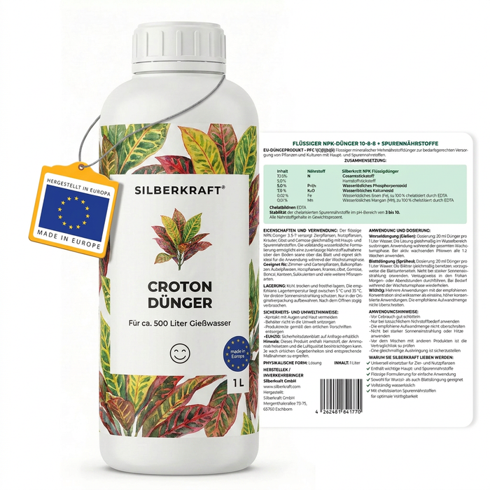 Croton-Dünger - back