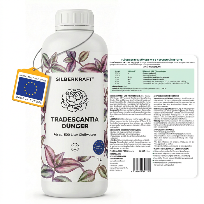 Tradescantia-Dünger - back