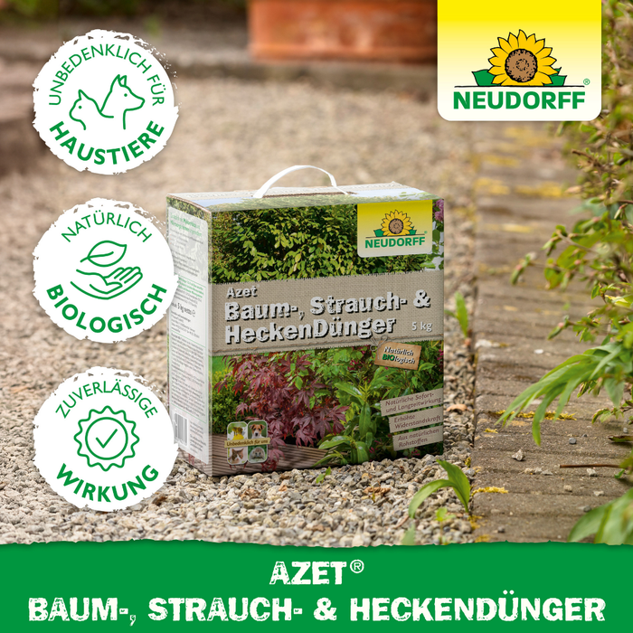 Neudorf Azet Baum-, Strauch- und Hecken Dünger - Silberkraft