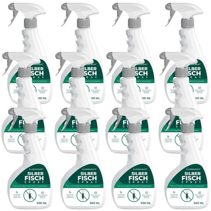 Silberfisch Spray 500ml inkl. E-Book - Silberkraft