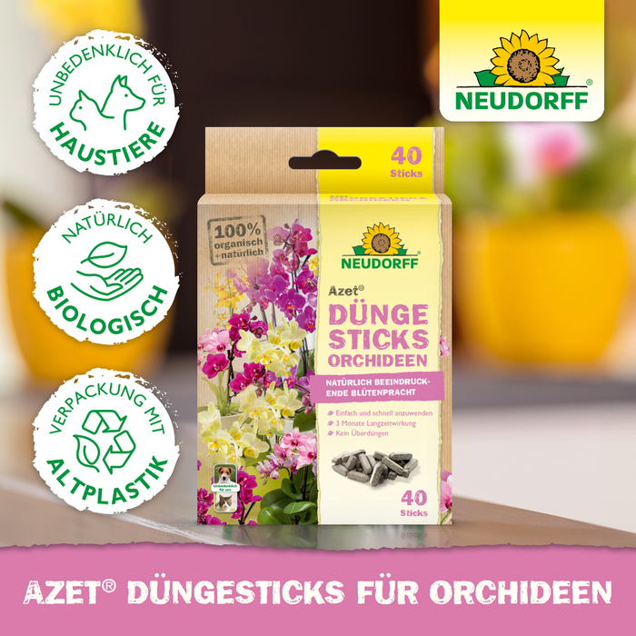 Neudorff Azet DüngeSticks für Orchideen - Silberkraft
