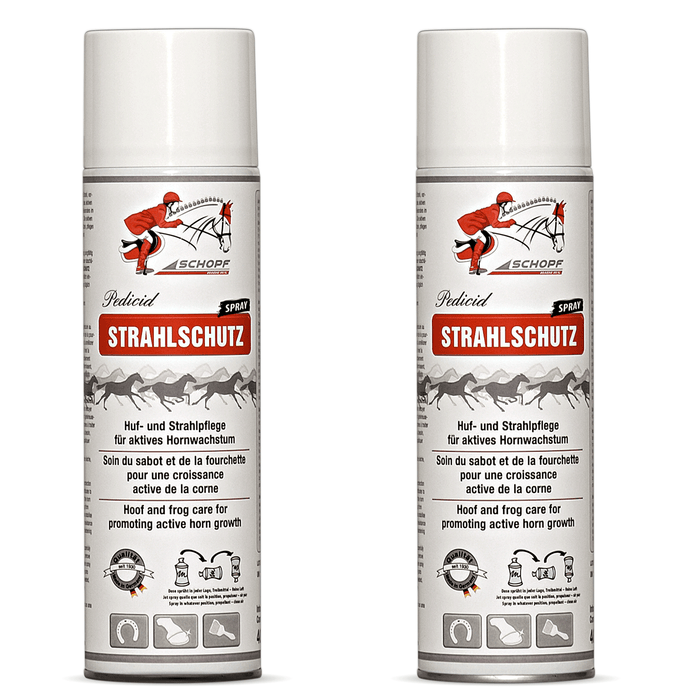 Strahlschutz Spray für robuste Pferdehufen - Silberkraft