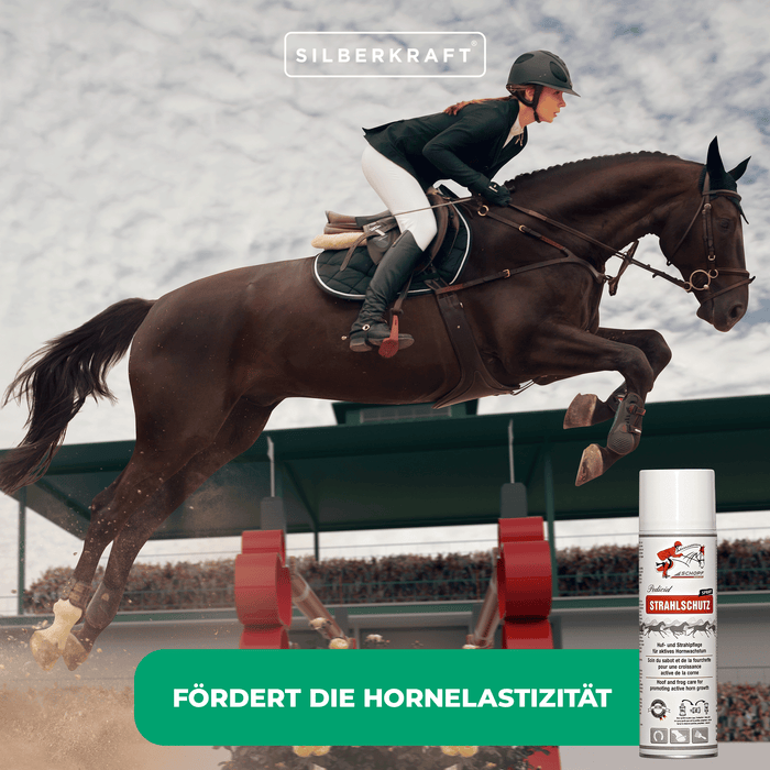 Strahlschutz Spray für robuste Pferdehufen - Silberkraft