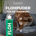 Flohpuder Hund/Katze - Silberkraft